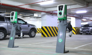 Trạm sạc xe điện vào tiêu chí xếp hạng chung cư